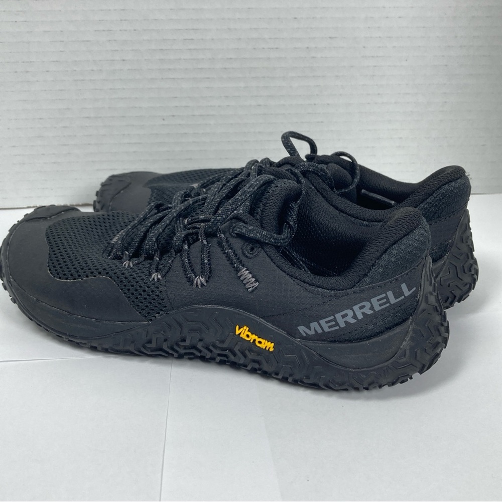 Merrell Trail Glove 7 Women's Sneakers Sz 6 Black Running - Picture 2 of 12